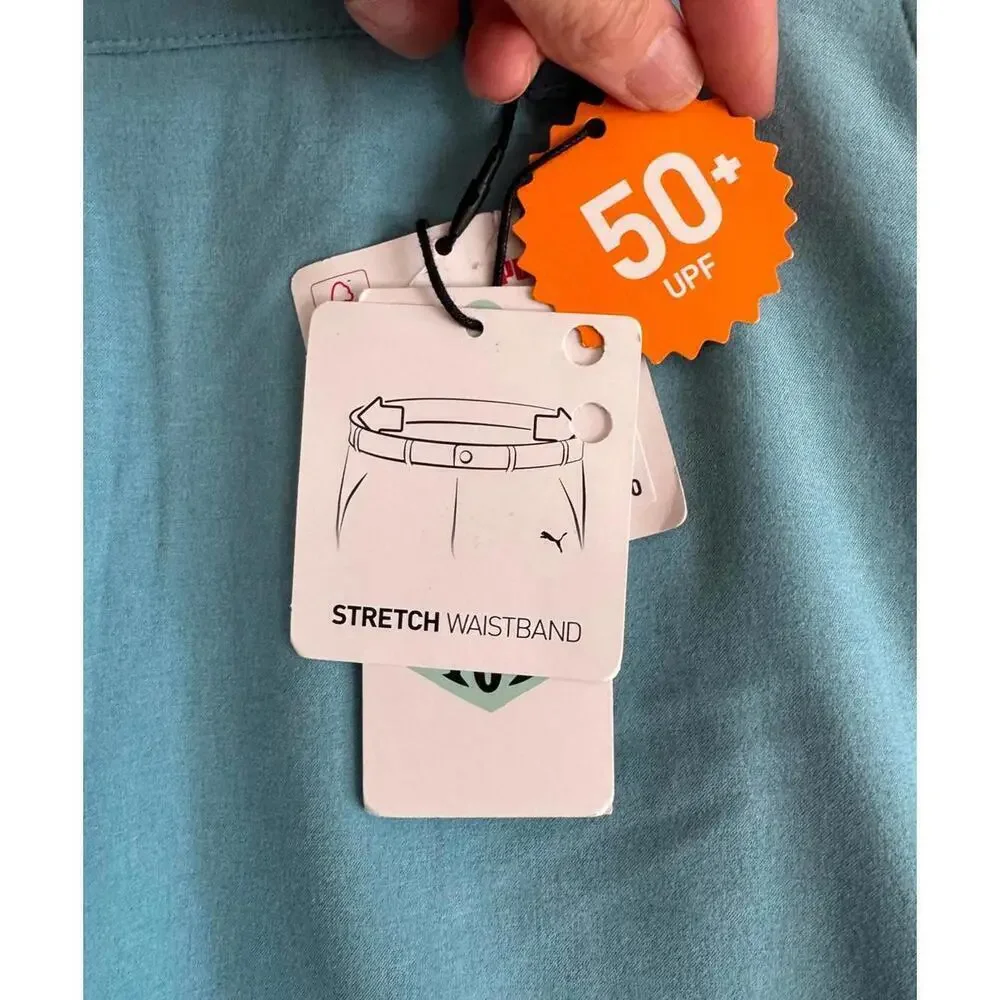 PUMA Men's Stretch Waistband Shorts - 40, UPF 50+ NWT